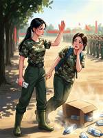 軍訓低血糖，班花說我寶寶病